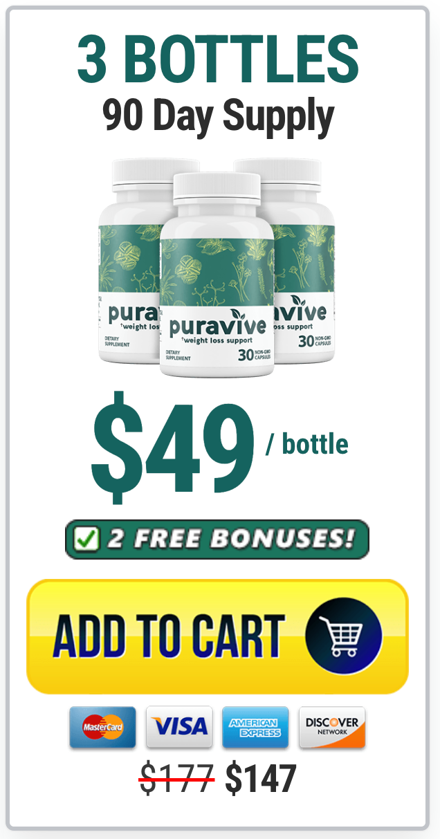 Puravive - 3 Bottles